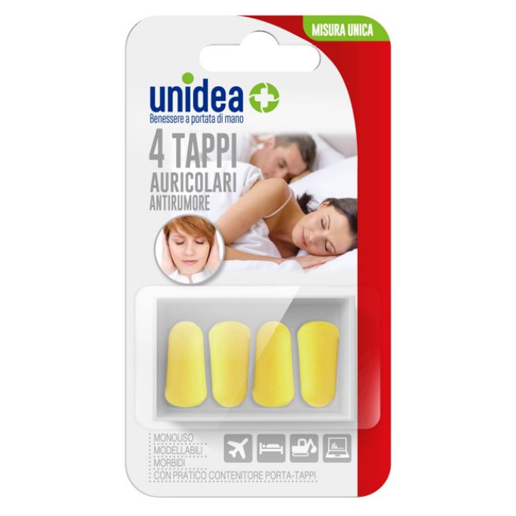 UNIDEA TAPPI AURICOLARI 4PZ
