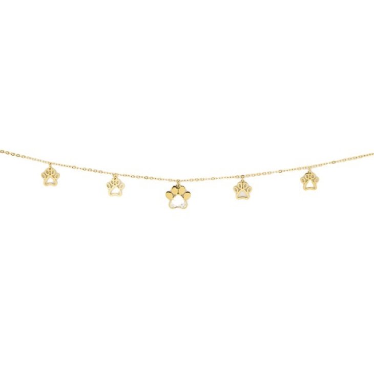COLLANA ZAMPA GOLD