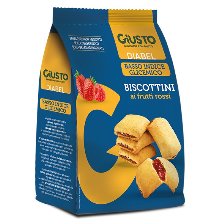GIUSTO DIABEL BISCOTTINI FRUTT GIUSTO DIABEL BISCOTTINI FRUTT