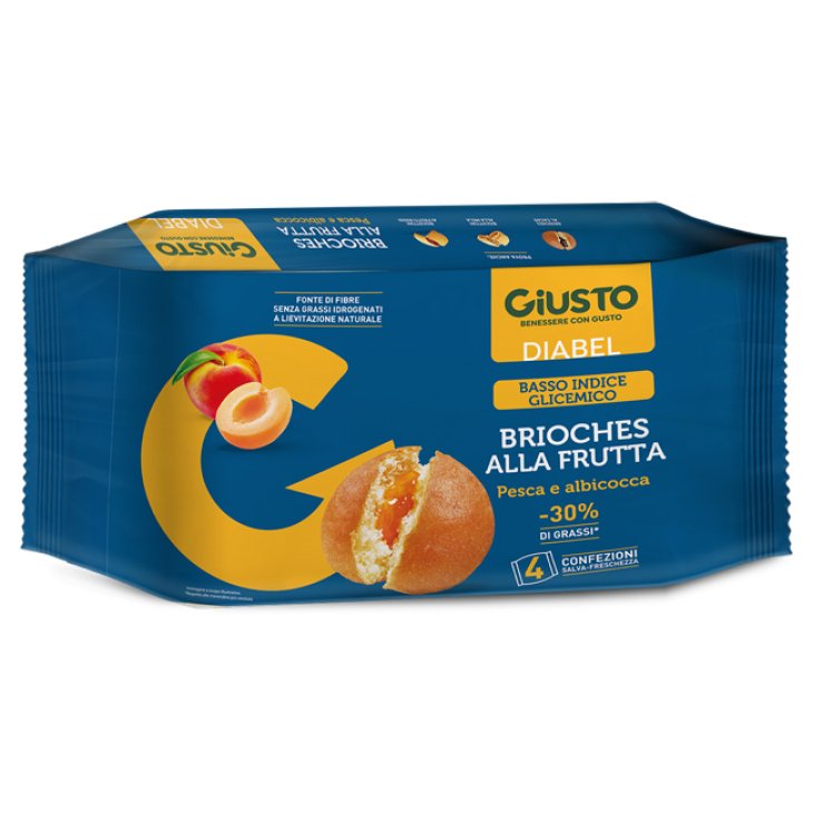 GIUSTO DIABEL BRIOCHE FRUTT4PZ GIUSTO DIABEL BRIOCHE FRUTT4PZ