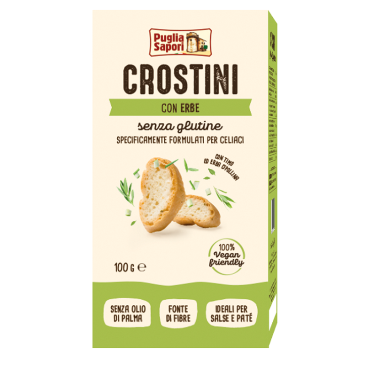 PUGLIA SAPORI CROSTINI ERBE