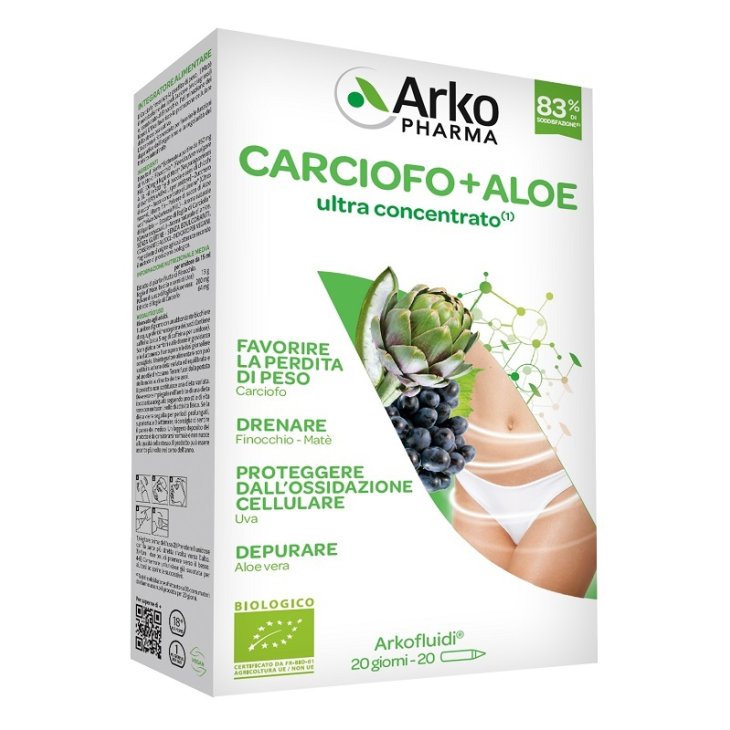 ARKOFLUIDI CARCIOFO+ALOE V 20F
