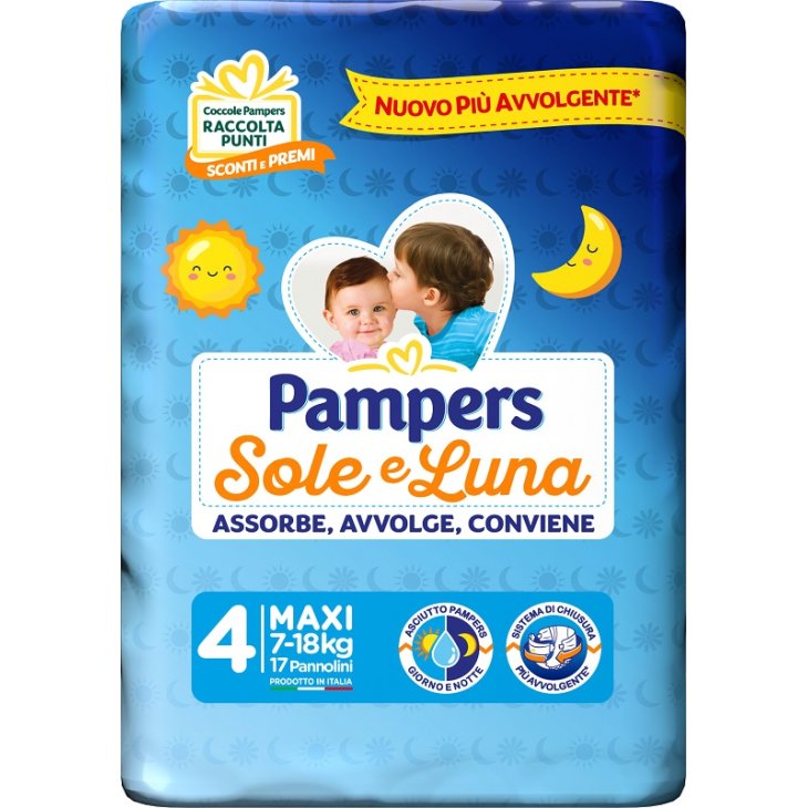 PAMPERS SOLEELUNA MAXI 17PZ