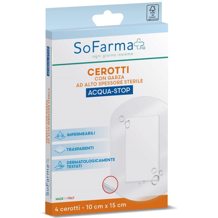 CEROTTO ACQUA 10X15 SOFARMAPIU