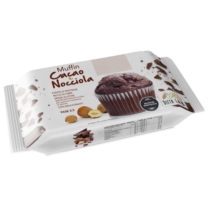 DLAB MUFFIN CACAO NOCCIOLA 27G
