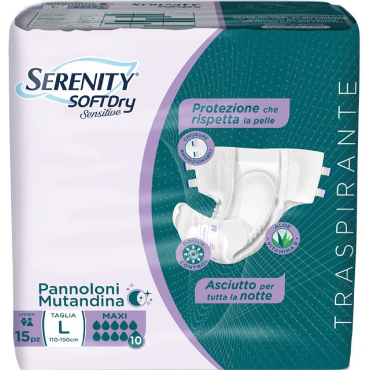 SERENITY Pann.Mut.SD Mx L 15pz SERENITY Pann.Mut.SD Mx L 15pz