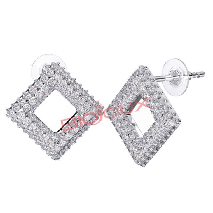 BJT258 ORECCHINI OPEN FRAME SS