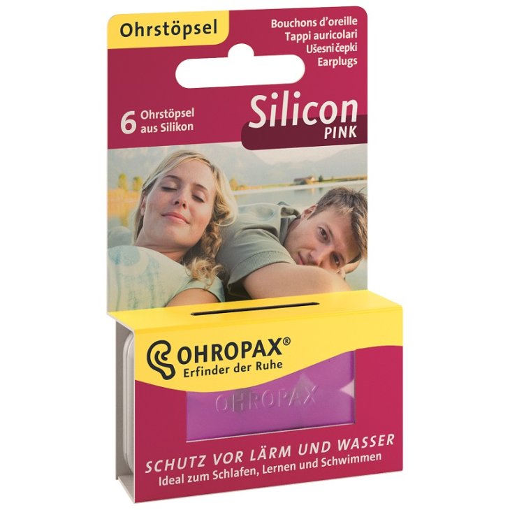 OHROPAX Tappi Aur.Sil.Pink 6pz
