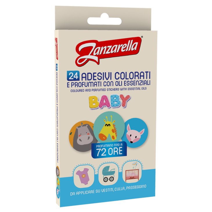 ZANZARELLA Sticker Baby 24pz