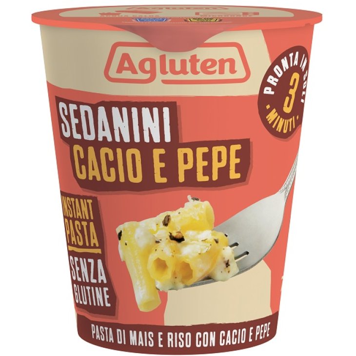 AGLUTEN SEDANINI CACIO PEPE70G