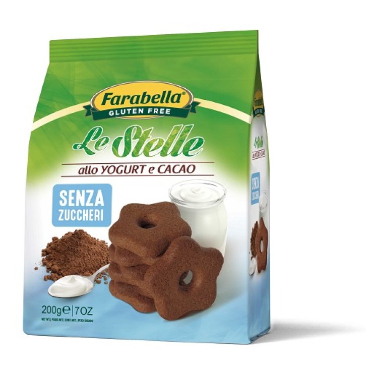 FARABELLA BISC STEL YOGURT/CACAO S/ZUCC