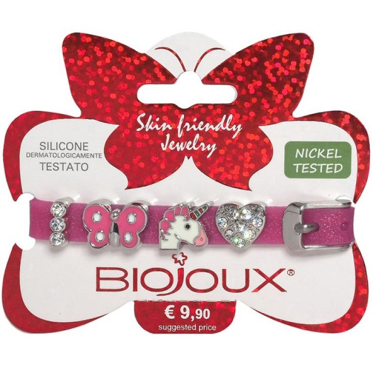 BJB011 BRACCIALE SILIC FUCS SS