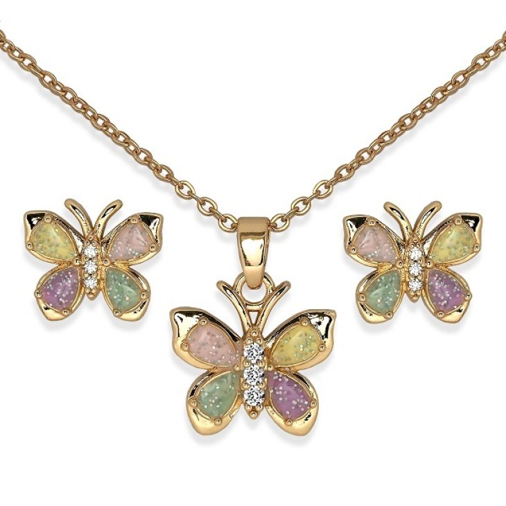 BJS003 PARURE BUTTERFLY GP