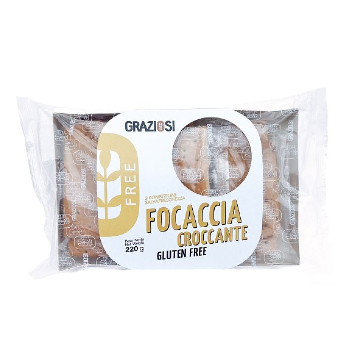 GRAZIOSI FOCACCIA CROCCANTE OLIO 220G