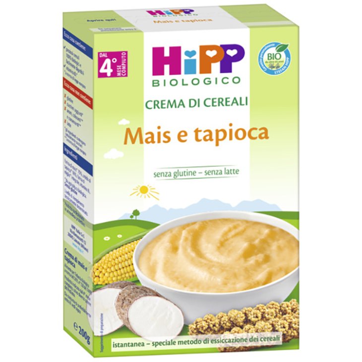 HIPP BIO CREMA CEREALI MAIS/TA