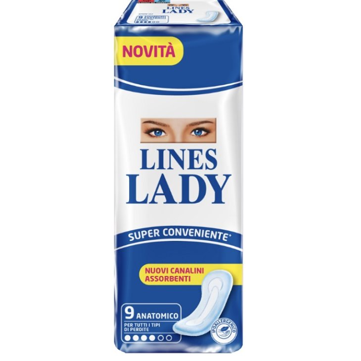 LINES LADY Anatomico 9pz
