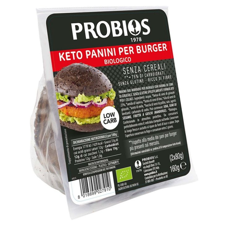PROBIOS KETO PANINI BURGER