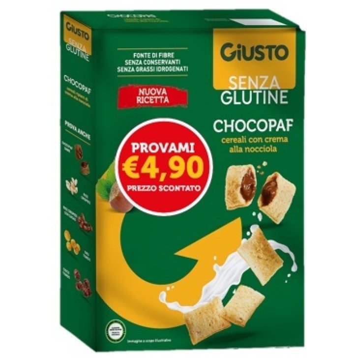 GIUSTO S/G CHOCOPAF 250G TP