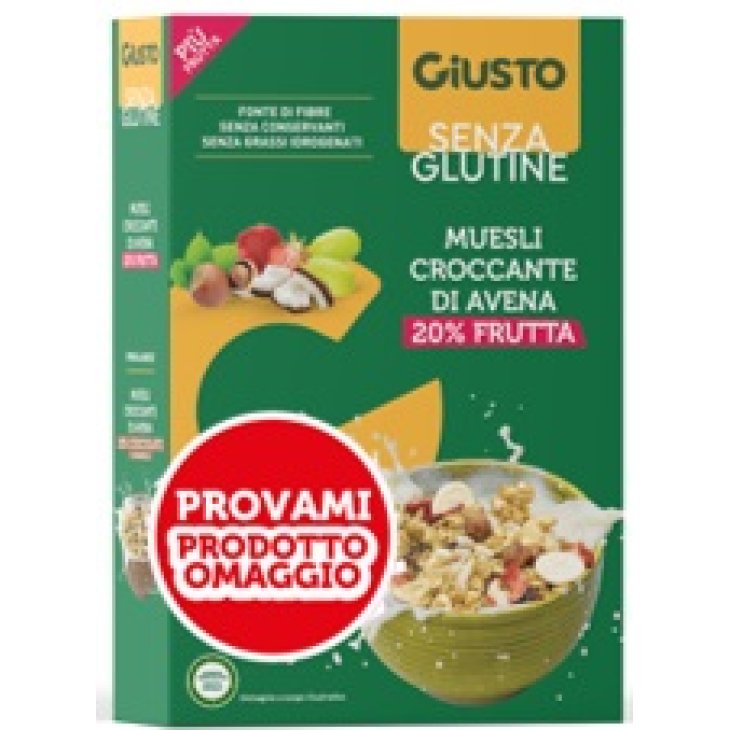 GIUSTO S/G MUESLI FRUT PRO275G