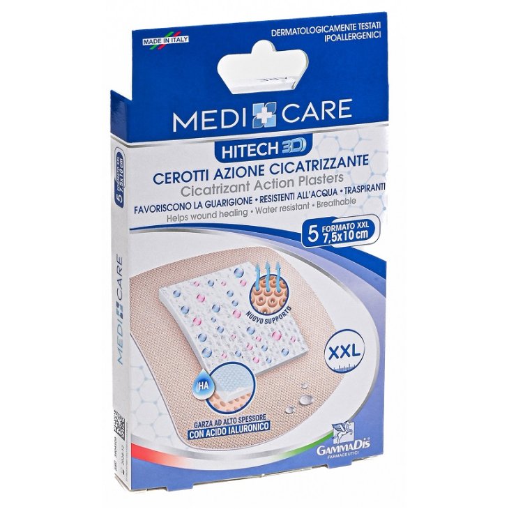 MEDICARE CER CICATR 10X7,5 5PZ