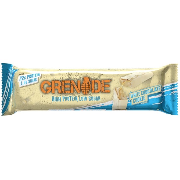 GRENADE WHITE CHOCO COOKIE 60G