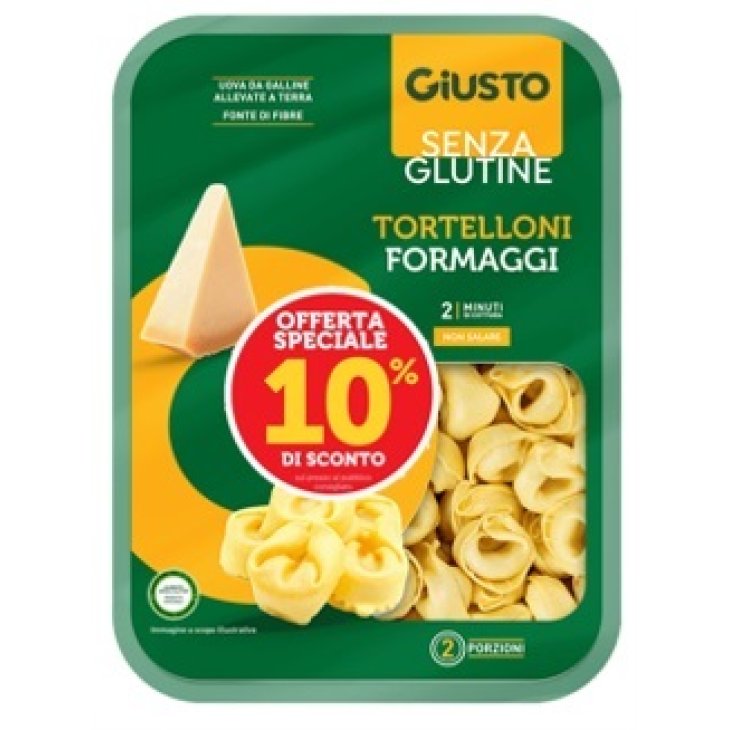 GIUSTO S/G TORTELLONI FORM250G