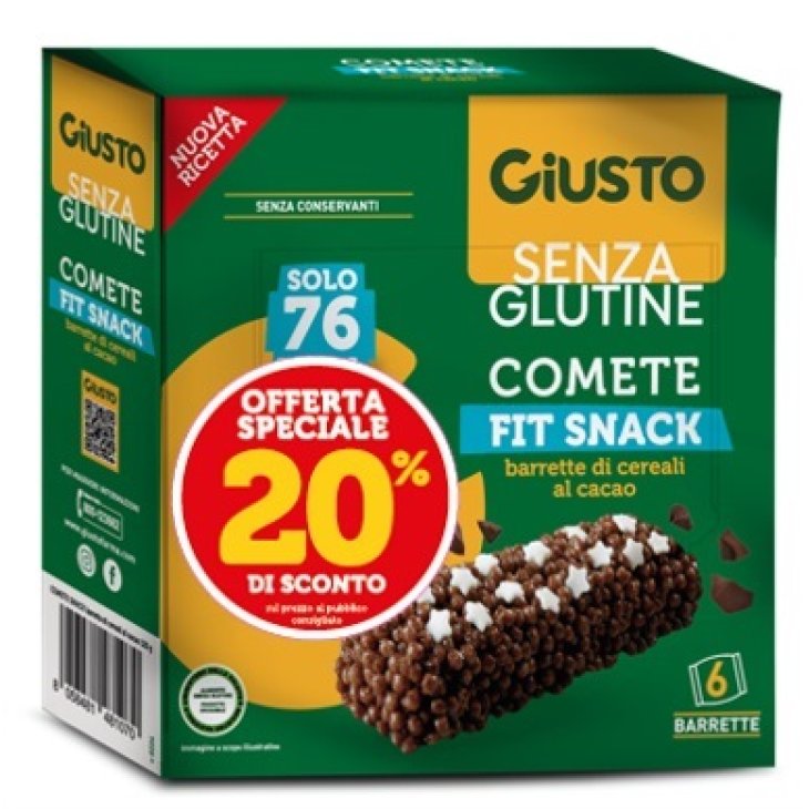 GIUSTO S/G COMETE SNACK 6X120G