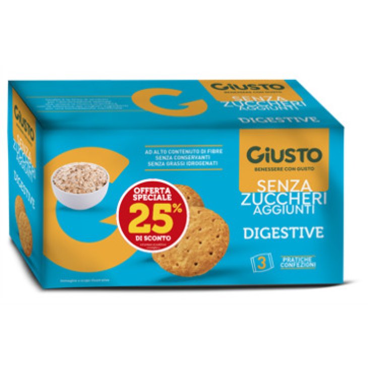 GIUSTO S/ZUCCH DIGESTIVE TP25