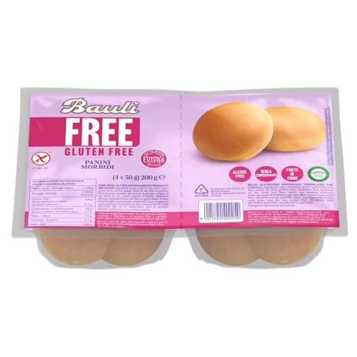 BAULI FREE Panini Morbidi 4pz BAULI FREE Panini Morbidi 4pz