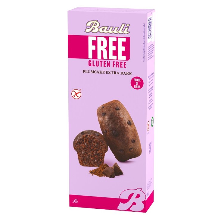 BAULI FREE Plumcake Dark 6x35g BAULI FREE Plumcake Dark 6x35g
