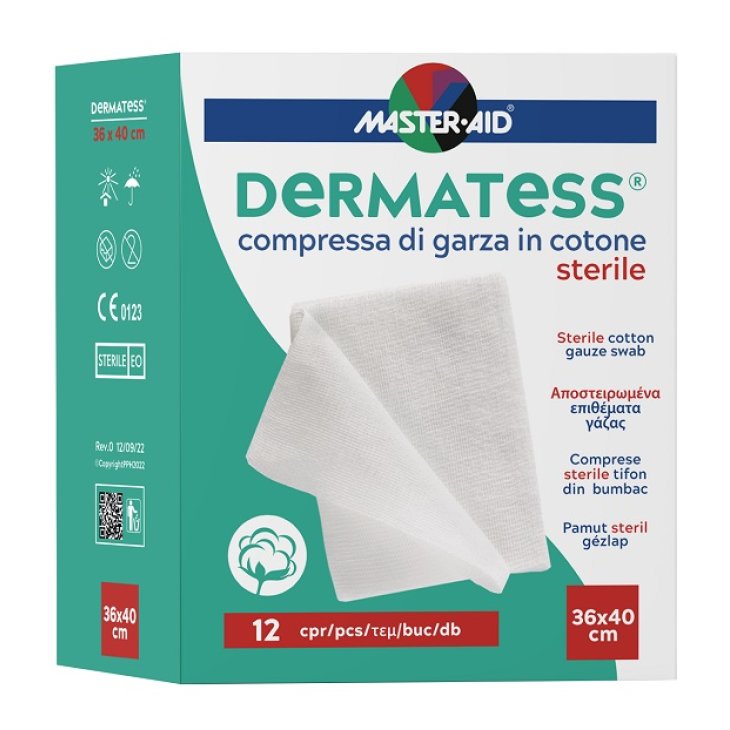 DERMATESS Cot.Garza 36x40 12pz