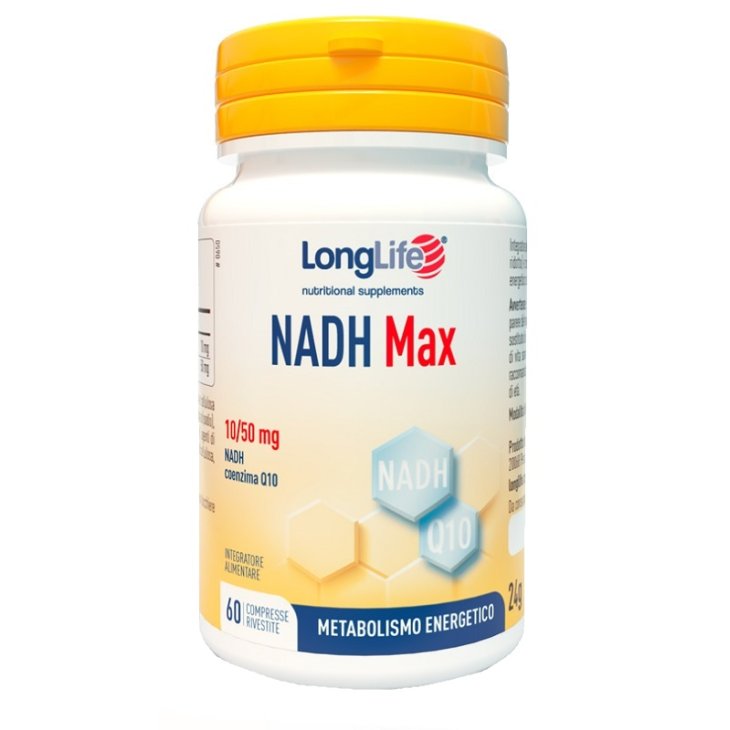 LONGLIFE NADH MAX 60 Cpr