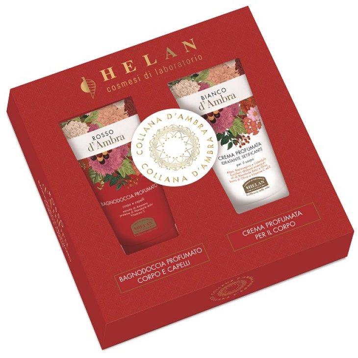 COFANETTO Collana Rosso Ambra