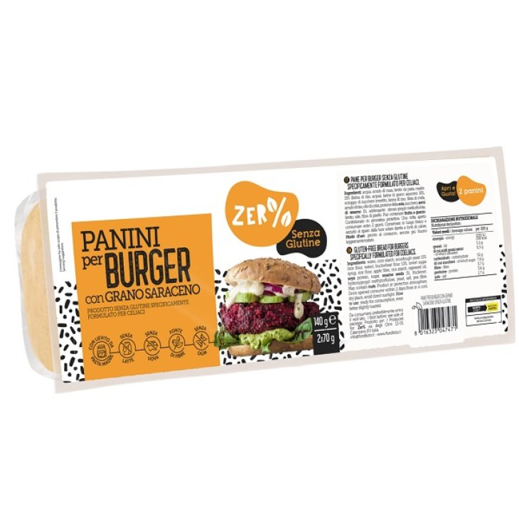 ZER% PANINI BURGER SARACENO 2P