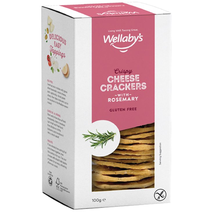WELLABY'S CRACKERS ROSMARINO