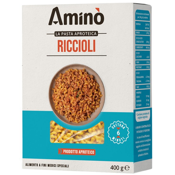 AMINO PASTA APROT RICCIOLI400G