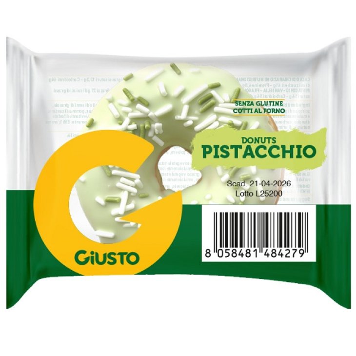 GIUSTO S/G DONUTS PISTACCH 35G