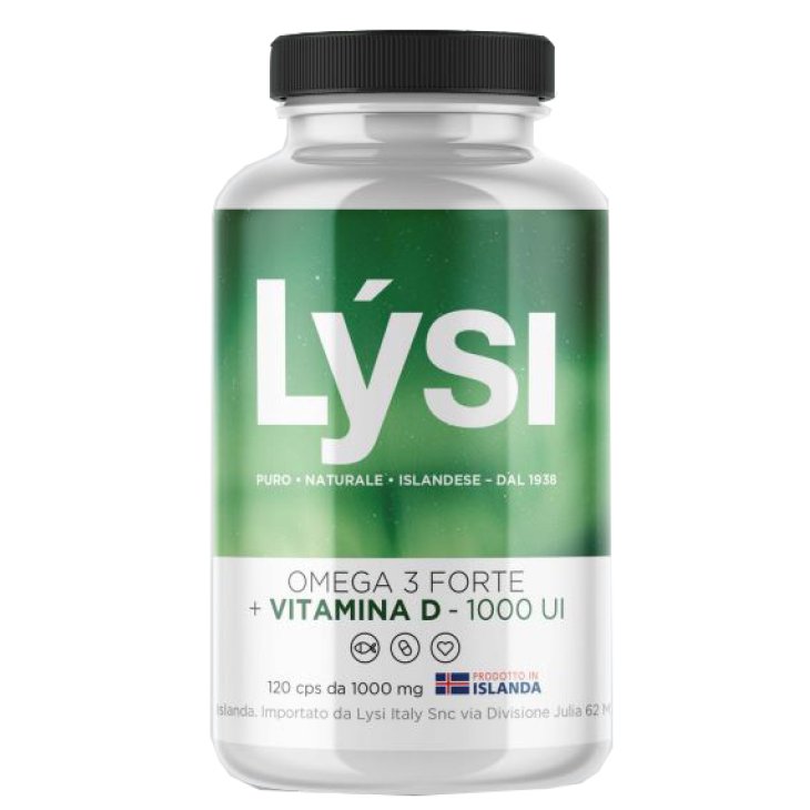 LYSI Omega 3 Fte Vit.D 120Cps