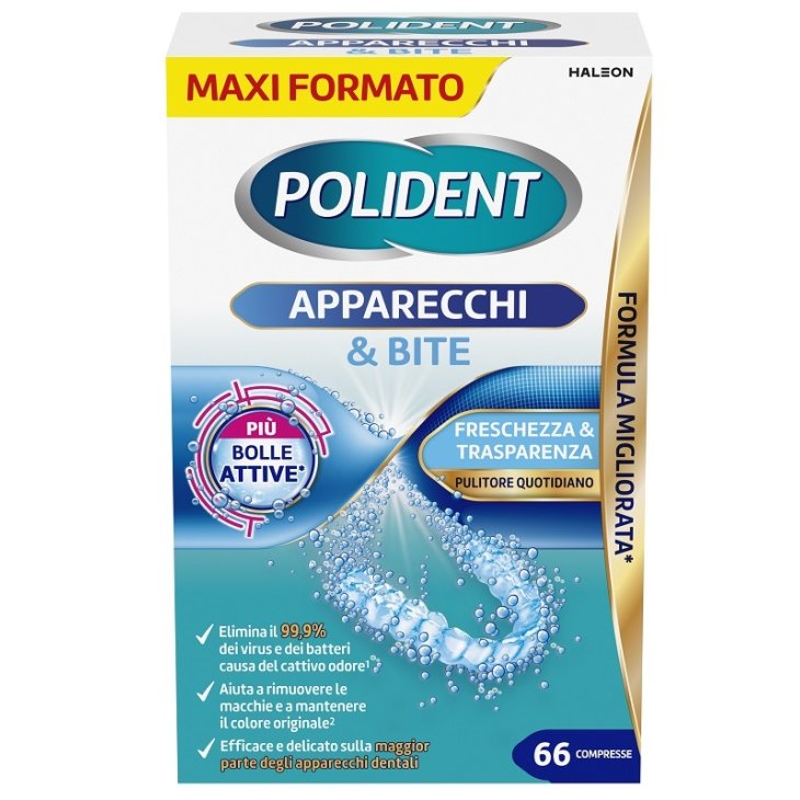 POLIDENT Pulitore Bite 66*Cpr POLIDENT Pulitore Bite 66*Cpr
