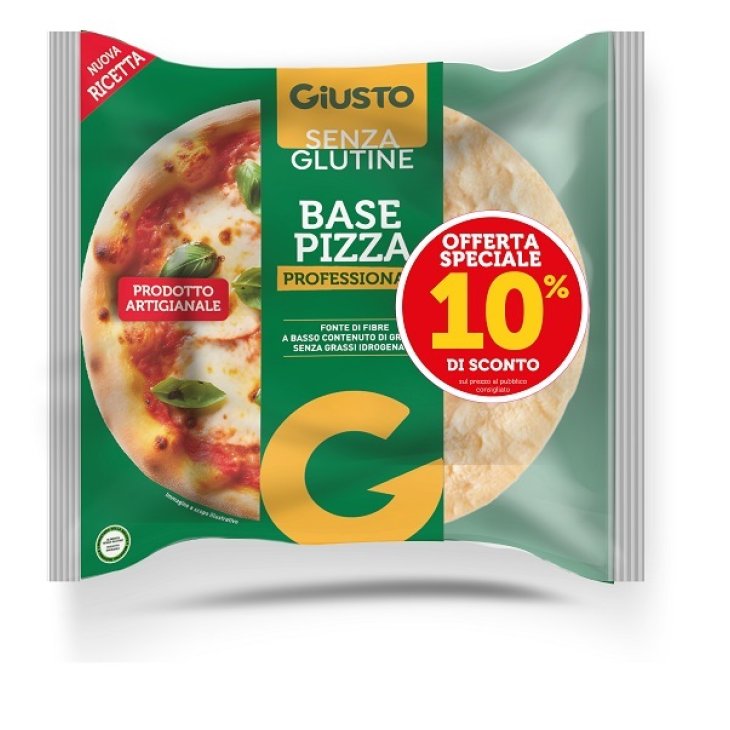 GIUSTO S/G BASE PIZZA PROF200G