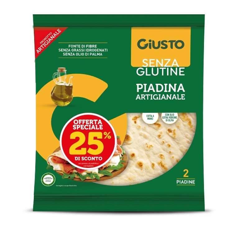 GIUSTO S/G PIADINA 220G