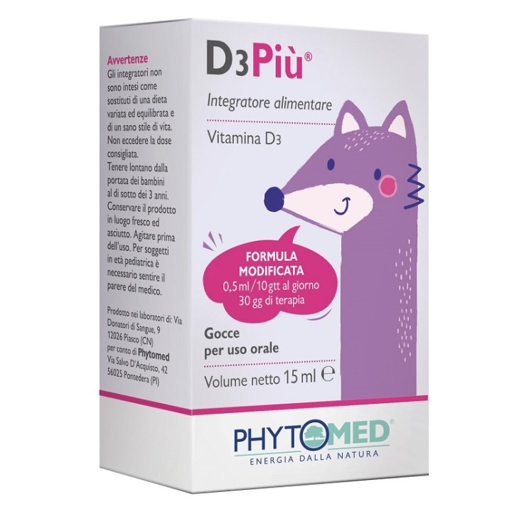 D3PIU  GOCCE 15ML