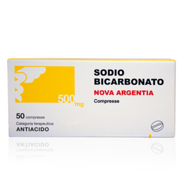 SODIO BICARB 50CPR 500MG