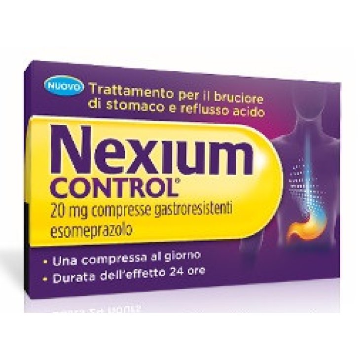 NEXIUM CONTROL 14CPR GASTR20MG