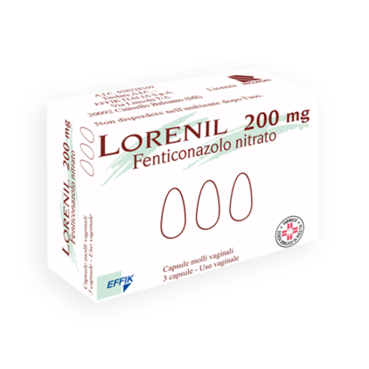 LORENIL 3CPS MOLLI VAG 200MG