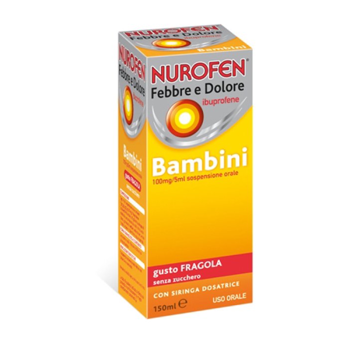 NUROFEN FEBBRE D BB100MG/5ML F