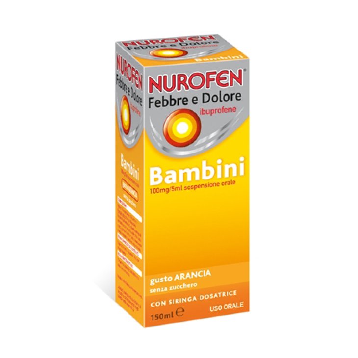 NUROFEN FEBBRE D BB100MG/5ML A
