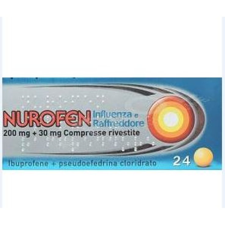 NUROFEN INFLUENZA RAFFR 24CPR