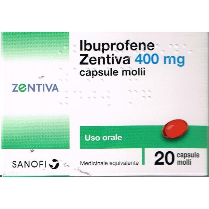 IBUPROFENE ZEN 20CPS 400MG
