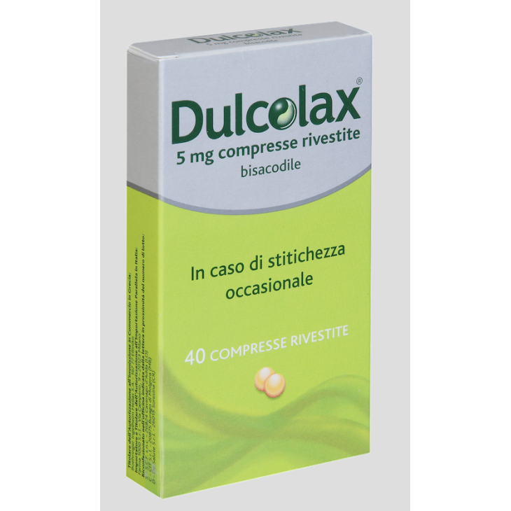 DULCOLAX 40CPR RIV 5MG
